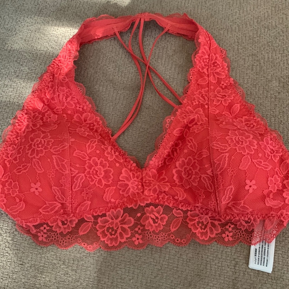 Salmon color bralette